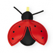 Ciondoli accattivanti coccinella rosso-nero-giallo