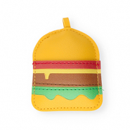Ciondoli accattivanti hamburger giallo scuro-verde-marrone-rosso