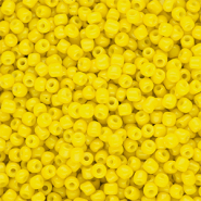 Perline di vetro rocailles 8/0 (3mm) giallo