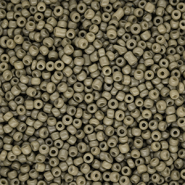 Perline di vetro rocailles 12/0 (2mm) kaki