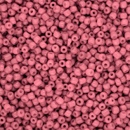 Perline di vetro rocailles 12/0 (2mm) rosa salmone