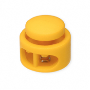 Componenti colorati chiusura stopper per cordoncino tonda arancione tropicale