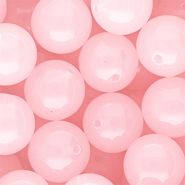 DQ® Perline in acrilico 18 mm lucido rosa chiaro