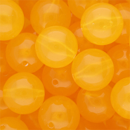 DQ® Perline in acrilico 18 mm lucido giallo caldo