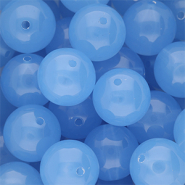 DQ® Perline in acrilico 16 mm lucido blu