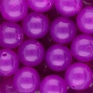 DQ® Perline in acrilico 16 mm lucido viola