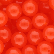 DQ® Perline in acrilico 16 mm lucido rosso vermiglio