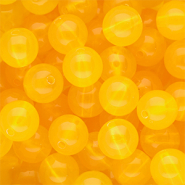 DQ® Perline in acrilico 14 mm lucido giallo caldo
