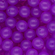 DQ® Perline in acrilico 12 mm lucido viola