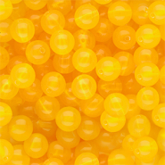 DQ® Perline in acrilico 10 mm lucido giallo caldo
