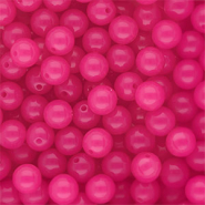 DQ® Perline in acrilico 10 mm lucido rosa magenta