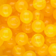 DQ® Perline in acrilico 12 mm lucido giallo caldo