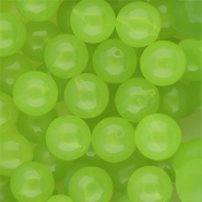 DQ® Perline in acrilico 14 mm lucido verde chiaro