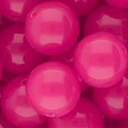 DQ® Perline in acrilico 20 mm lucido rosa magenta