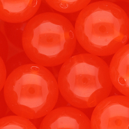 DQ® Perline in acrilico 20 mm lucido rosso vermiglio