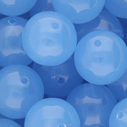 DQ® Perline in acrilico 20 mm lucido blu