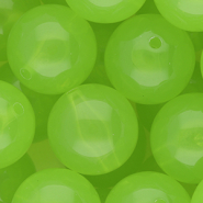 DQ® Perline in acrilico 20 mm lucido verde chiaro