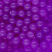 DQ® Perline in acrilico 10 mm lucido viola