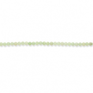 Perline in pietra naturale 6mm verde ghiaccio