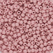 DQ Perline in acrilico 4 mm lucido rosa vintage