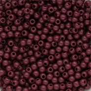 DQ Perline in acrilico 4 mm lucido rosso magono