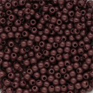 DQ Perline in acrilico 4 mm lucido marrone scuro