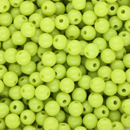 DQ Perline in acrilico 6 mm lucido verde lime