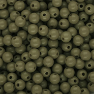 DQ Perline in acrilico 6 mm lucido verde militare