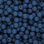 DQ Perline in acrilico 6 mm lucido blu ottanio
