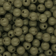 DQ Perline in acrilico 8 mm lucido verde militare