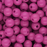 DQ Perline in acrilico 10 mm lucido Magenta