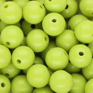 DQ Perline in acrilico 12 mm lucido verde lime