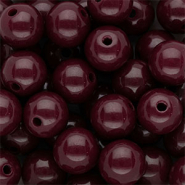 DQ Perline in acrilico 12 mm lucido rosso magono
