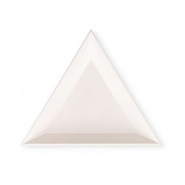 Vassoio Magico per Perline BeadSmith Crystal FX triangolare bianco