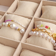 Set di ispirazione Idee creative per gioielli con perle d’acqua dolce d’imitazione