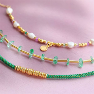 Set di ispirazione Idee per braccialetti con perline e distanziatori in metallo DQ