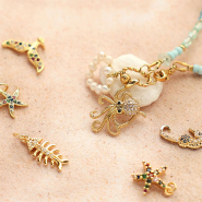 Set di ispirazione Crea gioielli in stile marino con i ciondoli in metallo TQ in ottone