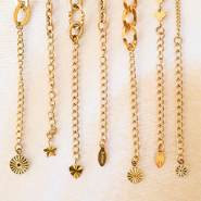 Set di ispirazione Crea bracciali alla moda con catenine di estensione in acciaio inox