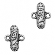Ciondoli di metallo TQ distanziatore in stile bohémien argento antico