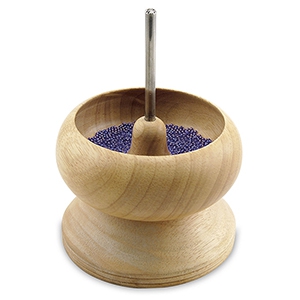 Beadalon carica perline spin-n-bead legno