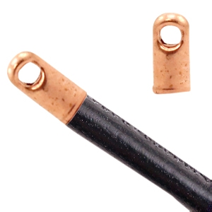 Componenti di metallo TQ terminale &Oslash;2,2 mm oro rosa (privo di nichel)