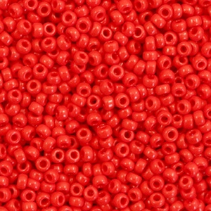 Rocailles Miyuki 11/0 Opaque red 11-408