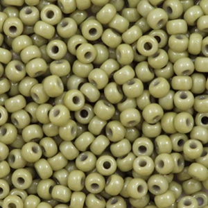 Rocailles Miyuki 8/0 Duracoat opaque cactus green 8 - 4474