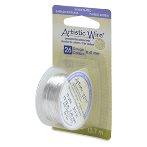 Artistic Wire 26 Gauge argento resistente all'appannamento