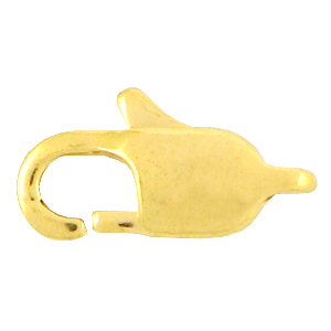 Componenti in acciaio inossidabile chiusura moschettone 11 mm oro