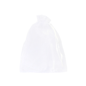 Sacchetti in organza 9x12cm bianco