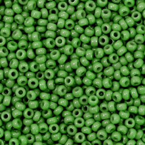 Rocailles Miyuki 11/0 Opaque green 11-411