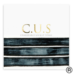 C.U.S&reg; nastro di gioielli immerso in color nero