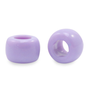 Perline in acrilico rondelle 9mm viola