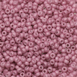 Rocailles Miyuki 11/0 Opaque matte dusty orchid purple 11-2024